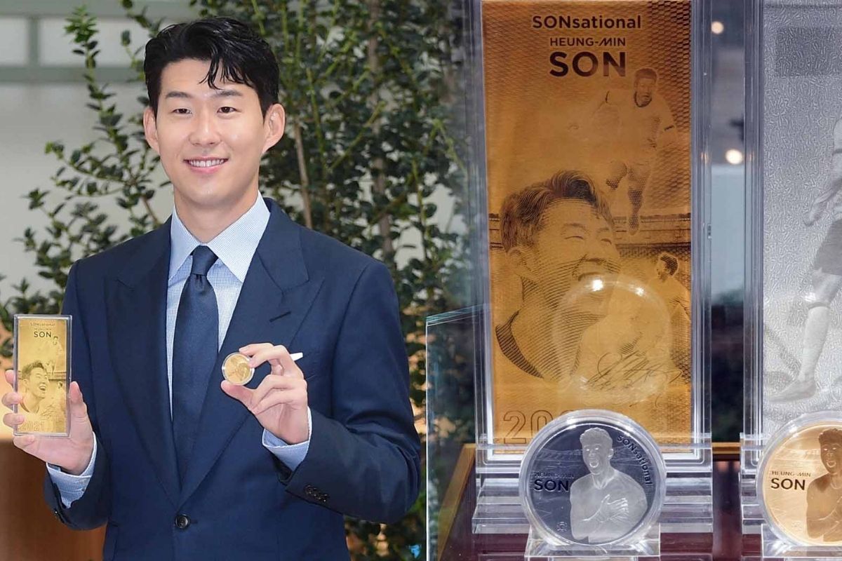 Huy chương kỷ niệm Son Heung-min được phát hành