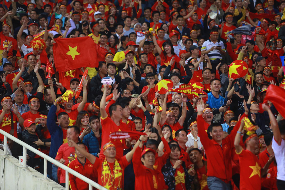 Sân nhà là điểm tựa giúp tuyển Việt Nam tự tin thi đấu hơn